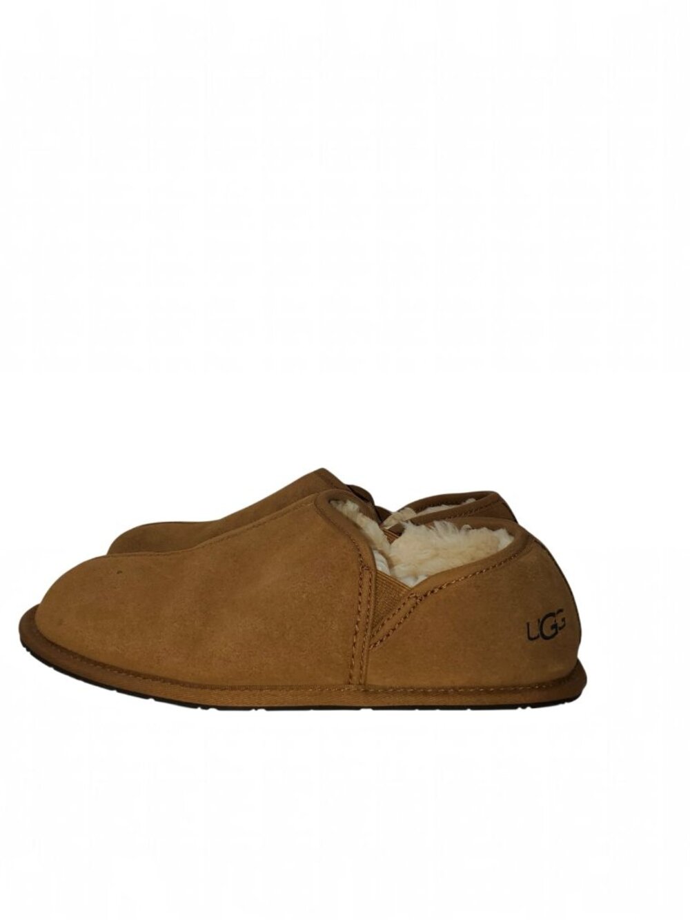 UGG Men's Scuff Romeo II Chestnut Brown Slippers, Size 10